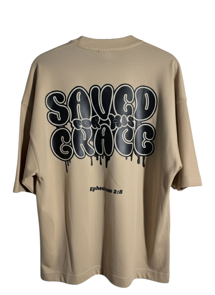 PREVENTA - Camiseta "SAVED FOR HIS GRACE"