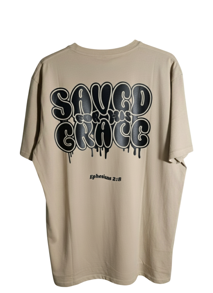 PREVENTA - Camiseta "SAVED FOR HIS GRACE"